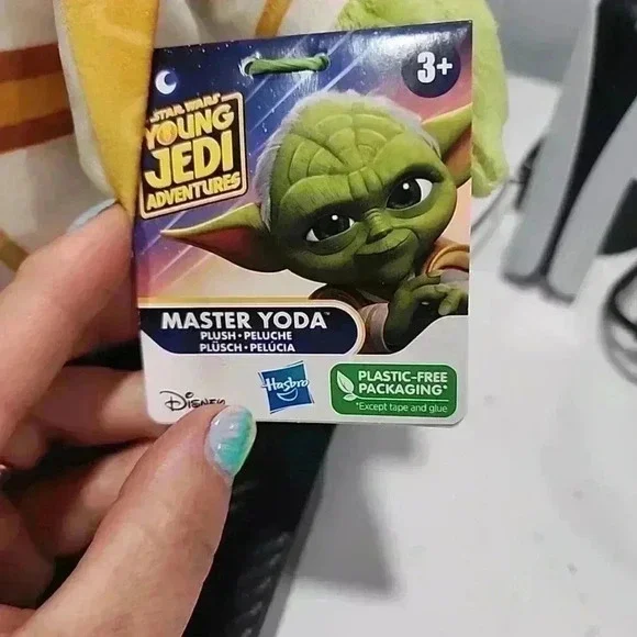 Star Wars Young Jedi Adventures Master Yoda Plush, Star Wars Plush, Preschool - Picture 2 of 4